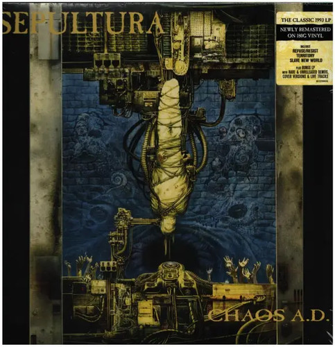 Sepultura chaos 180 gram - chaos,