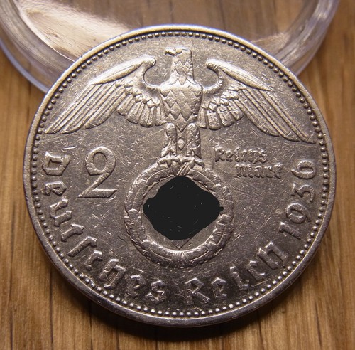 Alte silbermünze mark 1936 - silbermünze, 2