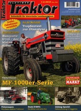 Zeitschrift Oldtimer Traktor #1/2 von 2010 Massey Bungartz Deutz Unimog