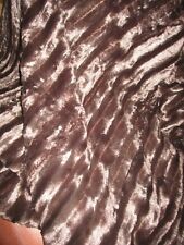 Kunstfelldecke in Nerzoptik in Braun 130 x 170 cm Kuscheldecke 2 Stück