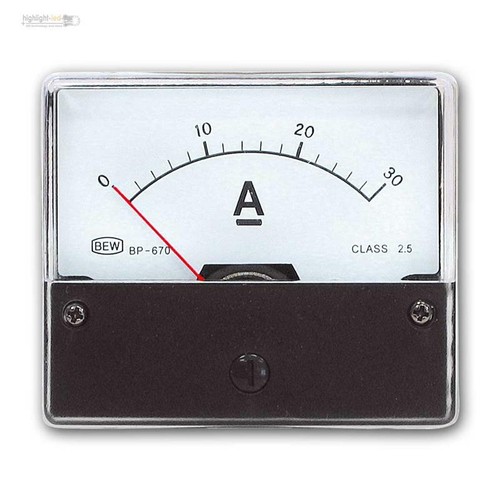 Ampermeter drehspulinstrument - ampermeter,