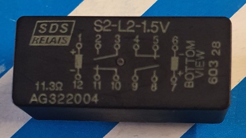 Sds relais 1 - sds-relais, s4-l2-1,5v