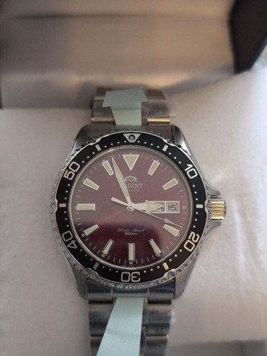 Orient kamasu red mens - orient,