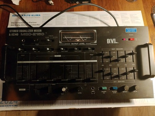 Stereo equalizer mixer and - equalizer,