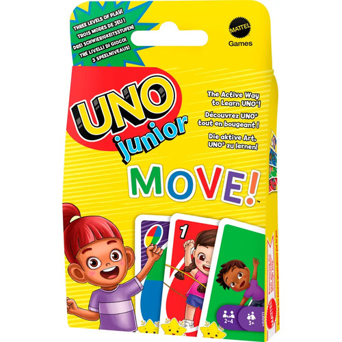 Mattel hnn03 uno junior - uno, move