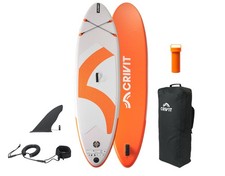 CRIVIT SUP Stand up Paddle Board Wasserbrett Paddel Surfboard Einkammer Board