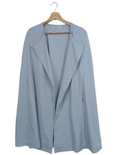 UNIQUE 21 Longstrickweste Damen Weste Gr. DE 42 blau Casual-Look