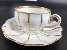 kl. Mokkatasse antik weiß