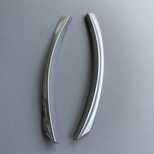 Original MB SLK R170 2x Stoßstangen Verbreiterung vor Mopf Silber   (101)