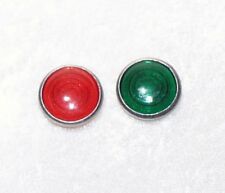 AWO - 425 SPORT - KONTROLLGLAS ROT + GRÜN ALU-FASSUNG SCHEINWERFER - 842250-251*