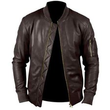 Herren braune echt lammleder - herren,