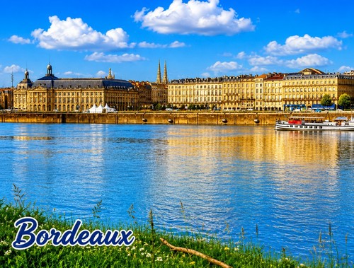 Kühlschrankmagnet bordeaux - kühlschrankmagnet,