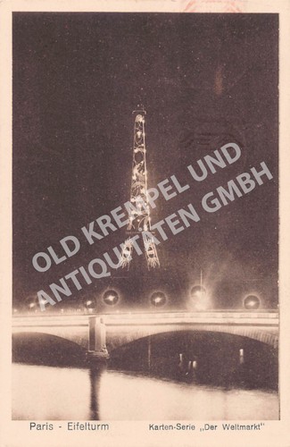 Postkarte paris eifelturm - ak,