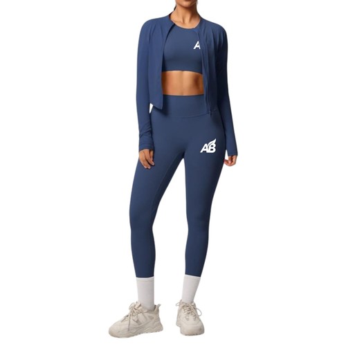 Teiliges damen sportset - 3-teiliges, damen-sportset