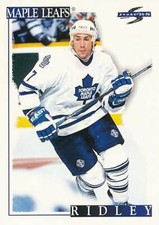 1995-96 Score #236 MIKE RIDLEY - Toronto Maple Leafs