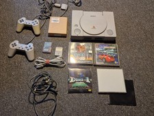 Playstation 1 PSX PS1 SCPH 1002 mit Zubehörpaket und Ersatzlaufwerk