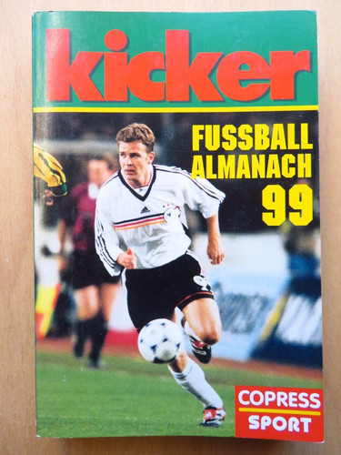 Fußball kicker almanach - fußball, 1999
