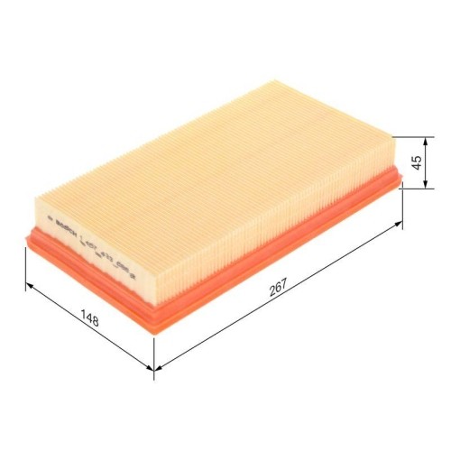 Luftfilter bosch 1457433686 - luftfilter,