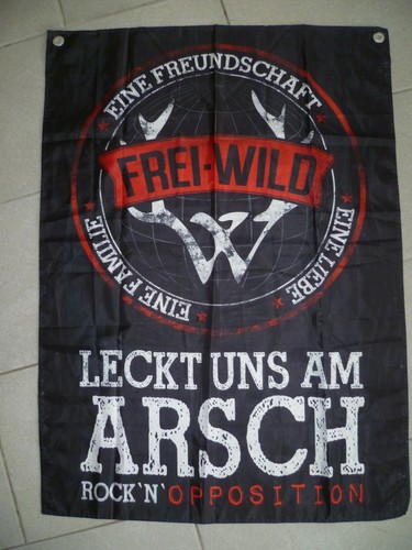 Frei wild fahne flagge leckt - frei.wild, /