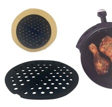 AIRFRYER MATTE GELOCHT PLATIN