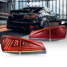 VLAND Rot LED Rückleuchten für Lexus IS250 IS350 ISF 2006-2013 mit Sequentielles