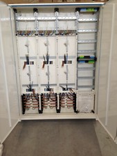 Hager Zählerschrank 6x 3.HZ Zählerfeld + 1x Verteiler mit APZ, ZB54S