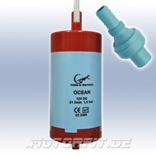 Comet Frischwasserpumpe OCEAN + Rückschlagventil 12V 1,5 Bar 21l/min Trinkwasser
