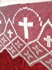 ALTARDECKE ALTAR SPITZE KREUZE
