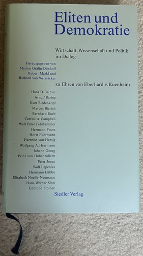 Eliten und demokratie - eliten,