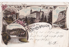 Gruss aus Innsbruck AK 1895