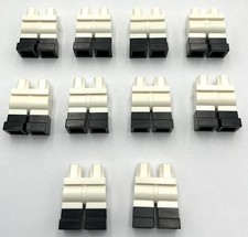 Lego 10 New White Minifigure