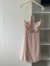 H&M Neckholder Kleid Rosa