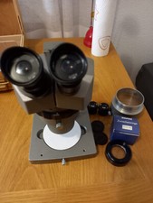 Stereo Mikroskop, Olympus, gebraucht, gut erhalten, 10-fache Vergrößerung,