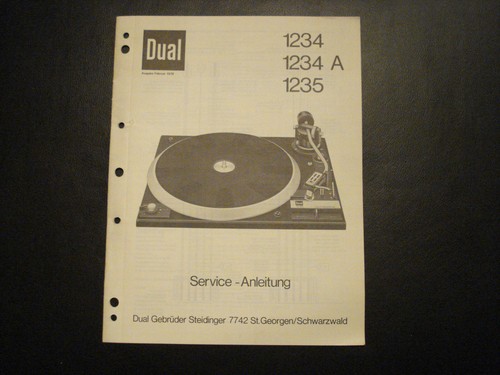 Original service manual - original,