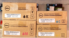 Original Dell XXL Toner-Set f. C3760n C3760dn C3760dnf C3760 11K/3x9K