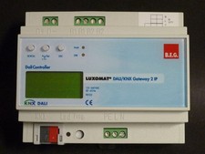 B.E.G. LUXOMAT EIB DALI /KNX Gateway 2 IP REG mit Display 90122