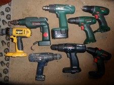 8 x Akkuschrauber ungeprüft