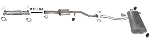 Auspuff für hyundai ix35 6 - hyundai, 1.6
