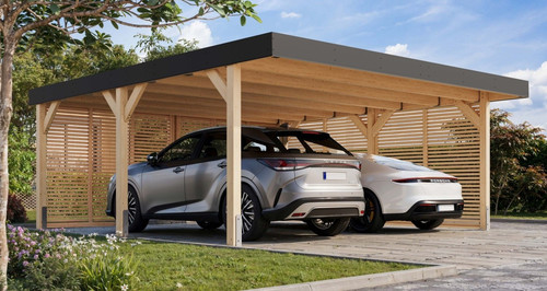 Doppelcarport leimholzcarport - doppelcarport,