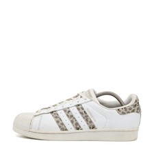 adidas Herren Superstar Schuhe Weiß Leder Low-Top , Originals Sneaker EU 42