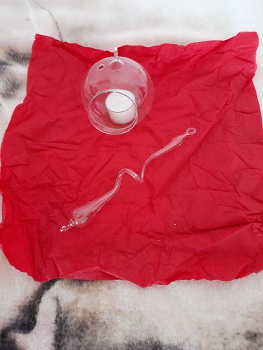 Glaskugel zum aufhängen - glaskugel,