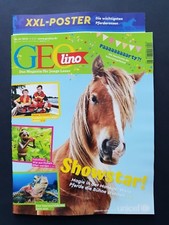 GEOlino  Nr.10 / 2018  SHOWSTAR !  + XXL - Poster , 1A TOP Zustand