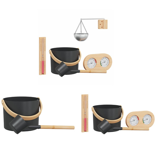 Sauna zubehör set - set, regenkelle