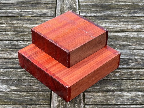 Padouk 12x12x5cm holz - padouk,