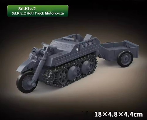Ww2 sdkfz2 hänger neu - sdkfz2, +
