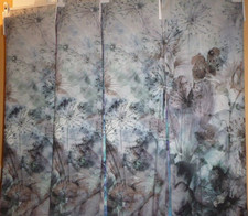 36)Jersey Stoffreste höhe Qualität Musterlaschen, Nähen 4 St je 32/85 cm