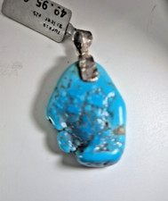 Anhänger Türkis Nugget Arizona USA Silber 925 Unikat 241