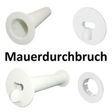 Versch. Mauerdurchbruch Artikel für Klimaanlage Kabelkanal Netzwerkkabel 