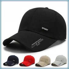 Einfarbig Sandwich Cap Herren