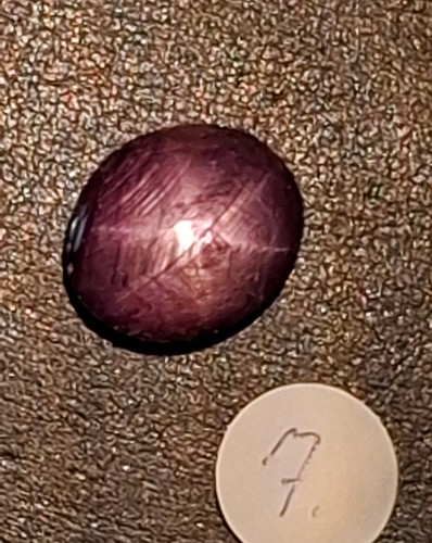 Sternrubin cabochon natur - cabochon,